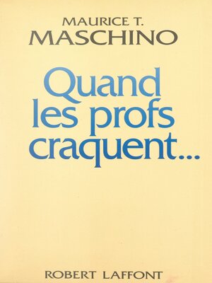 cover image of Quand les profs craquent...